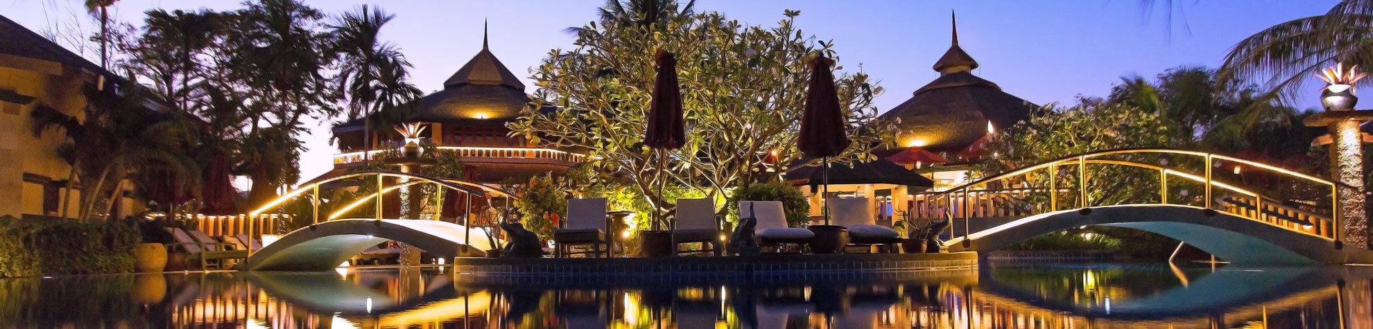 Mangosteen Ayurveda Wellness Resort Phuket Night Pool