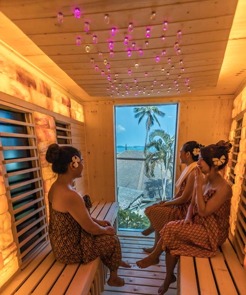 Sauna infrarouge Mangosteen Ayurveda Wellness Resort Phuket Thaïlande 500 600