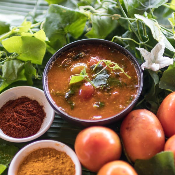 Leafy Tomato Soup, Ayurvedic Cuisine, Ayurveda, Wellness, Yoga Retreats, Phuket Thailand, Mangosteen Ayurveda & Wellness Resort, Number 1 Ayurveda Resort In Thailand, Rawai, Phuket.