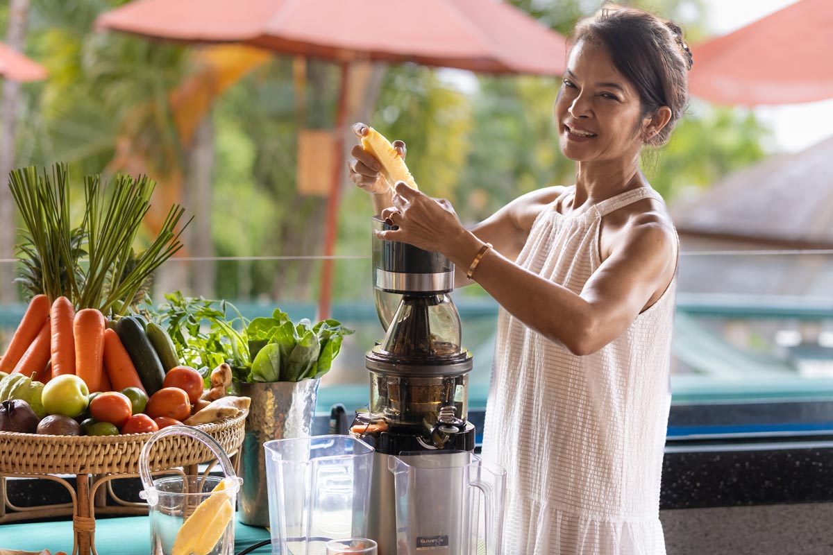 Juice Station At Breakfast Mangosteen Ayurveda Wellness Resort Phuket (6 Of 16)