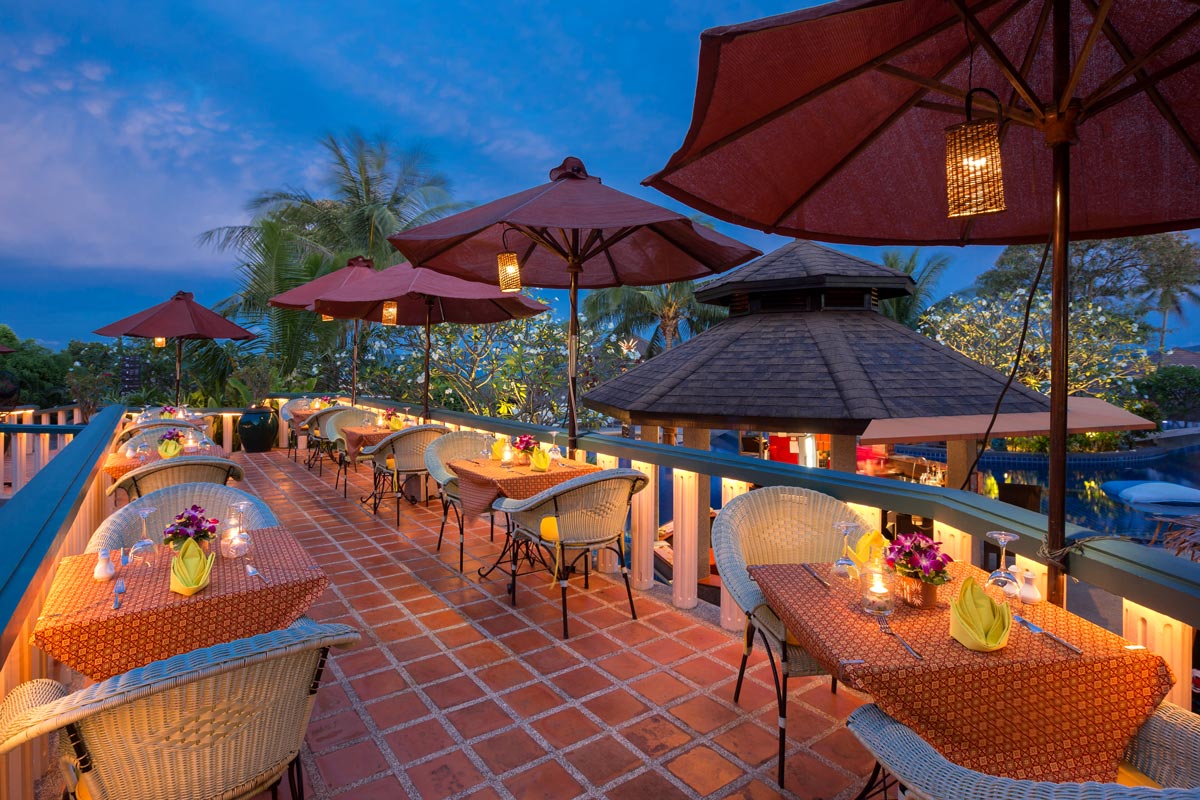 Mangosteen Restaurant Romantic Terrasse